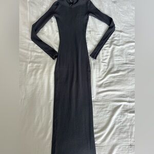 SKIMS Ribbed Maxi Dress